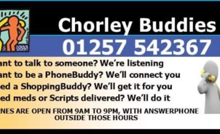 Image of Chorley Buddies - Donations Required