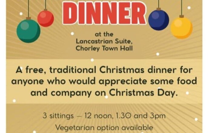 Image of Free Christmas Day Dinner & Company for those who need it